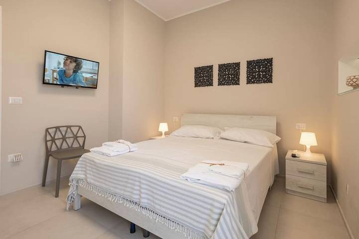 Außenbereiche und ein privater Pool für in Porto Cesareo, Golf von Tarent