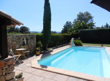 Gîte pour 6 personnes, avec jardin ainsi que piscine et terrasse à Rians