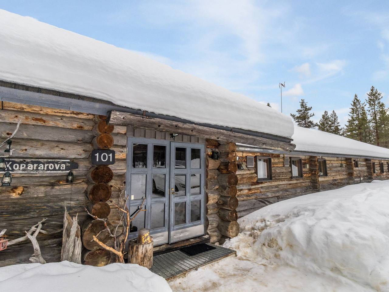 Villa kopararova in Lappland