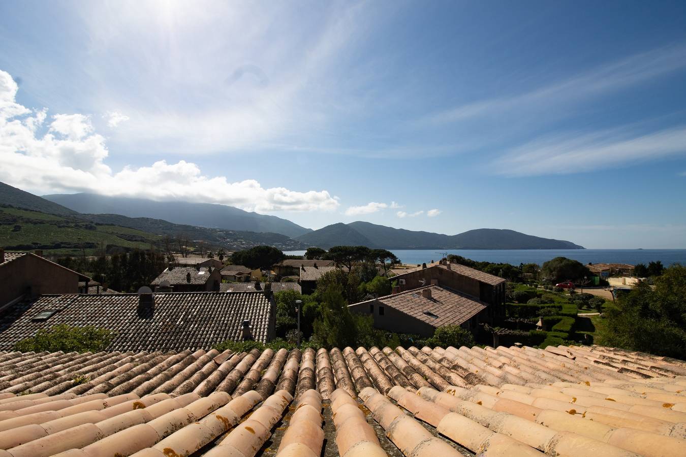 Appartement entier, Appartement « Le Quattru » avec vue mer, Wi-Fi et climatisation in Appietto, Golfe de Sagone