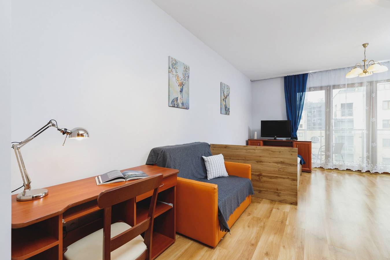 Estudio entero, Wiślane Tarasy Remote Work Studio | Parking | Bath in Cracovia, Pequeña Polonia (región histórica)