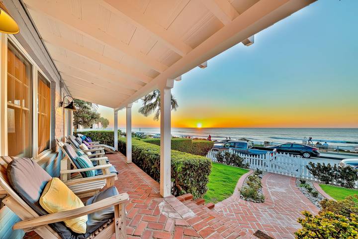 Vacation rental for 8 people, with ocean view in La Jolla
