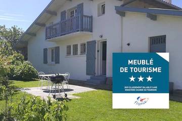 Gîte pour 4 personnes, avec jardin à Tarnos