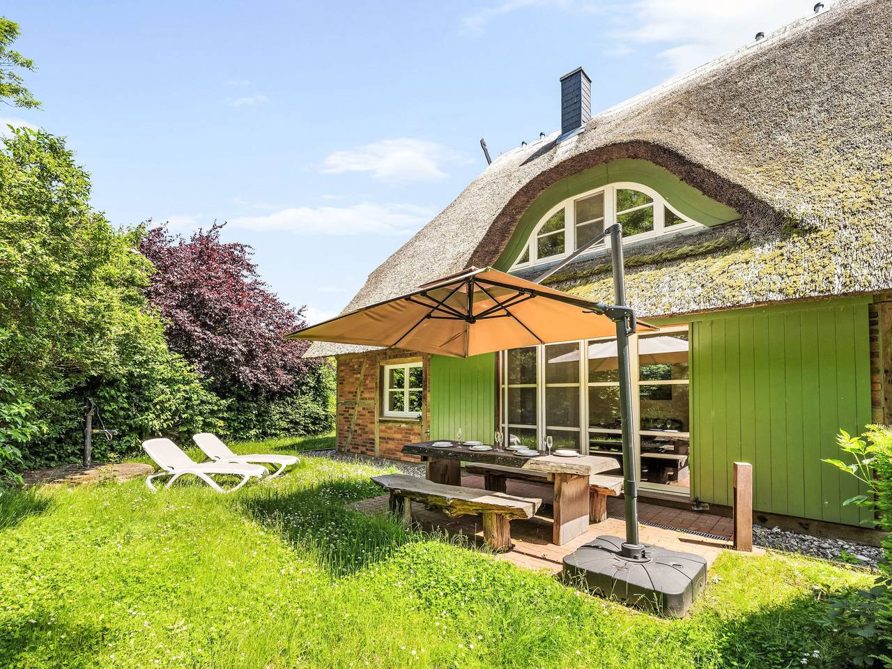 Reethaus Mertinat ''For Six'' mit Meerblick in Nordwestmecklenburg (Wismar und Umgebung)