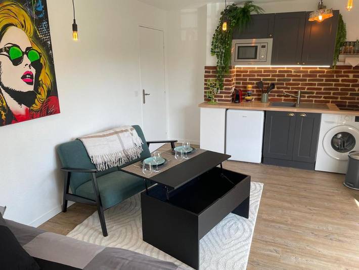 Appartement de vacances pour 2 personnes, avec Balcon et Vue