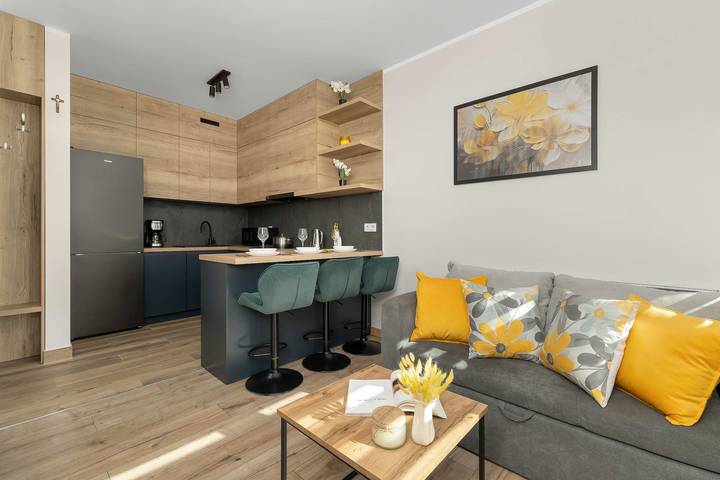 Apartament wakacyjny dla 3 osób, z Ogród w Sosnowiec