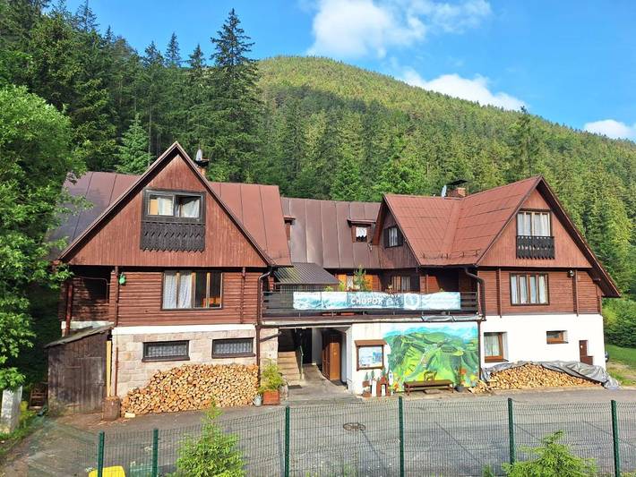 Domek letniskowy dla 5 osób, z Taras i Ogród oraz Sauna i Widok w Demianowska Dolina