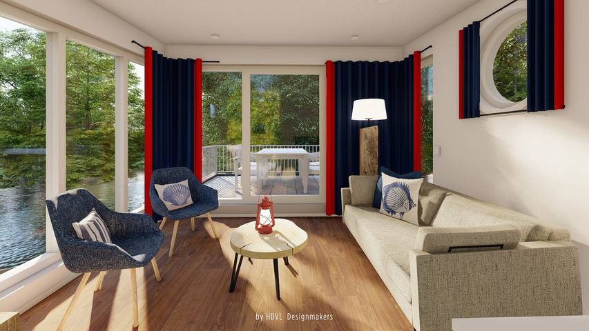 Boot für 4 Personen, mit Pool und Garten sowie Terrasse in Niedersachsen - 4