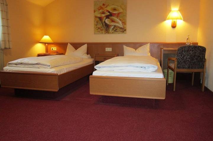 Landgasthaus Neupert - habitación doble con ducha / Wc in Leópolis, Landkreis Südwestpfalz