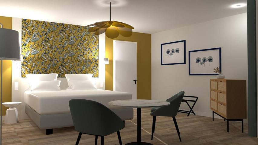 Hôtel pour 2 personnes, avec jardin à Chinon - 3