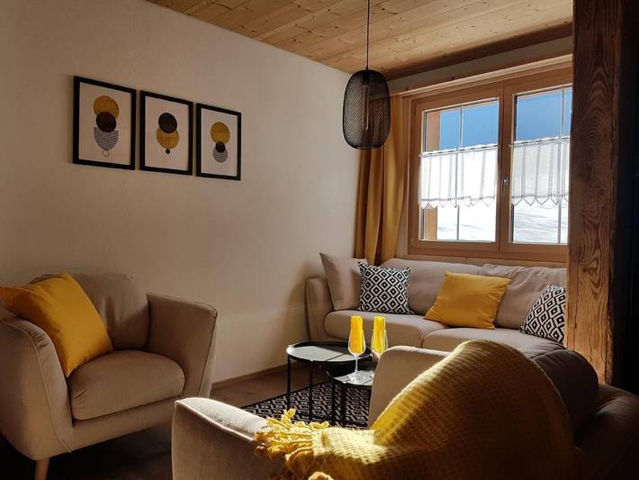 Apartamento de vacaciones para 6 personas, con jardín y terraza, Se admiten mascotas en Suiza