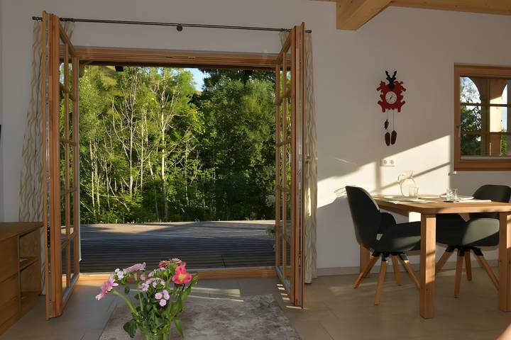 Ganze Wohnung, Ferienwohnung 'Am Nettenbach' mit privater Terrasse und Wi-Fi in Bernau im Schwarzwald, Südschwarzwald