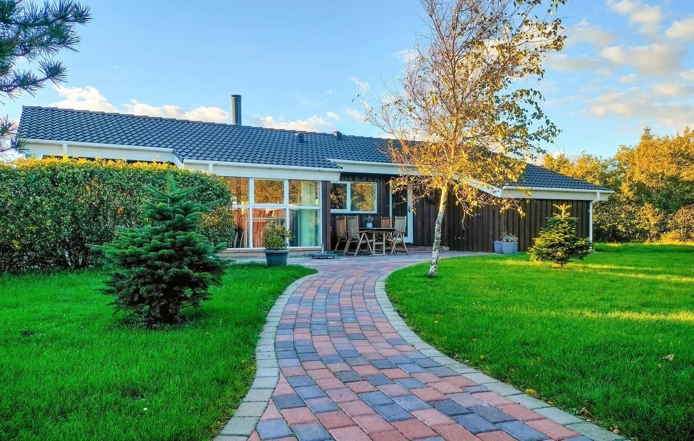 Ferienhaus für 6 Personen mit Terrasse in Skjern, Ringkøbing Fjord