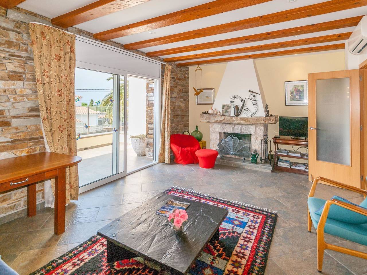 Apartamento entero, Apartamento en Rosas con piscina y vistas al mar in El Mas Fumats, Roses