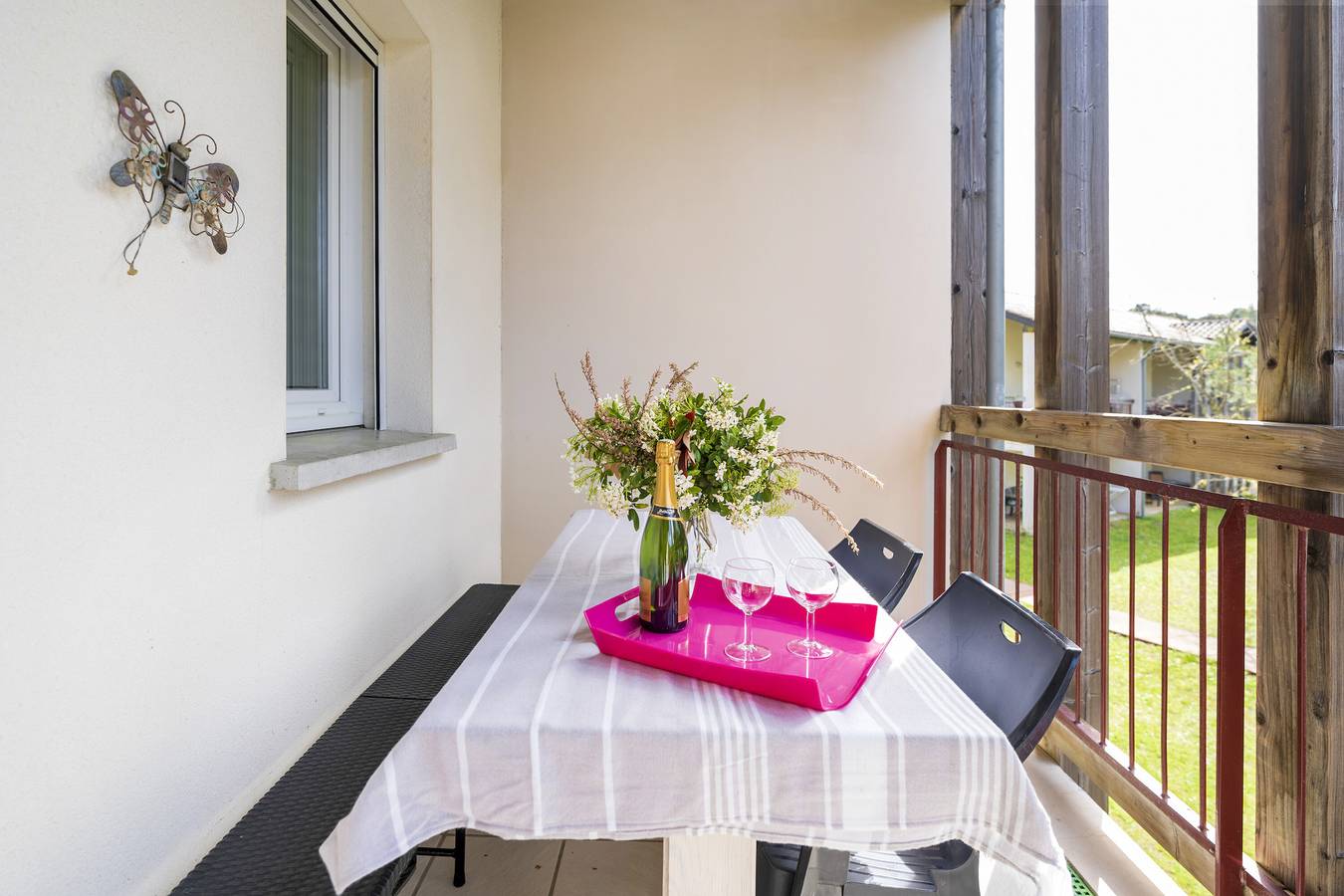 Apartamento entero, Apartamento 'Cosy T3' con Piscina Compartida, Terraza Privada y Wi-Fi in Ondres, Region de Dax