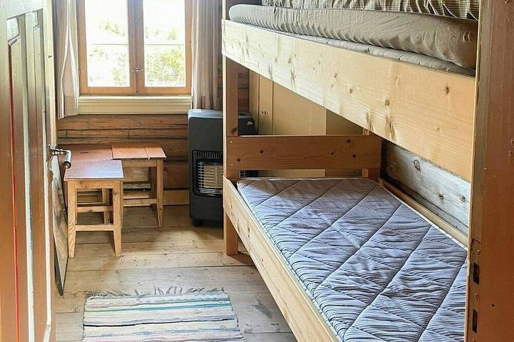 Traditionelle Berghütte im Hallingskarvet in Ål