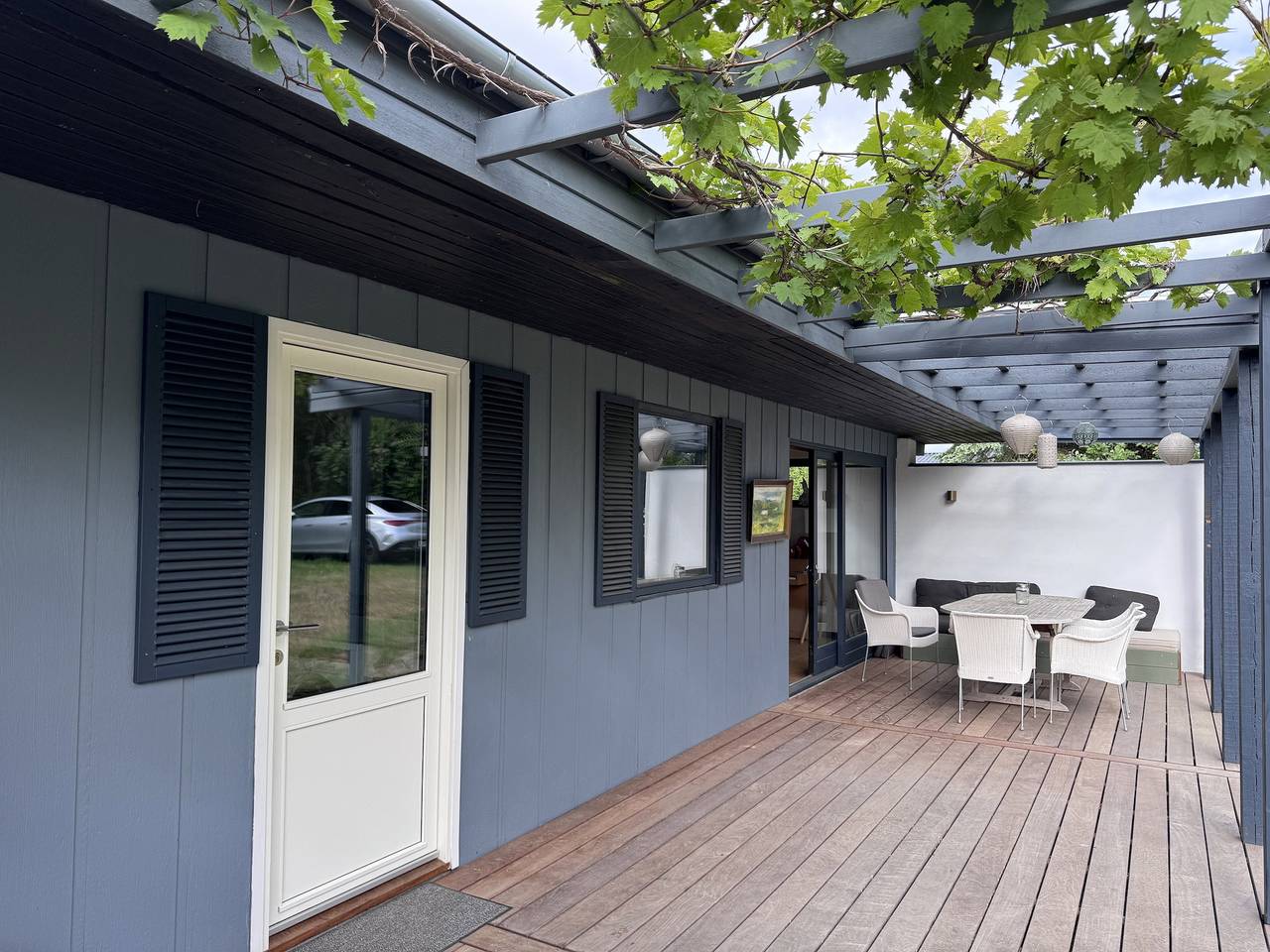 Traumblick und Ruhe im gemütlichen Ferienhaus in Høve Strand, Asnæs