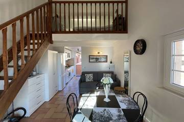 Gîte pour 4 personnes, avec jardin et balcon dans Plage de la Nartelle