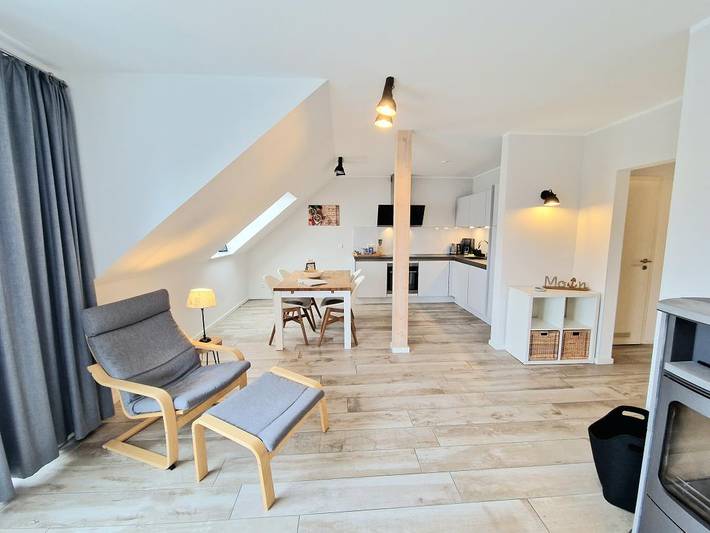 Ferienwohnung für 4 Personen, mit Sauna und Balkon in Neue Tiefe - 3