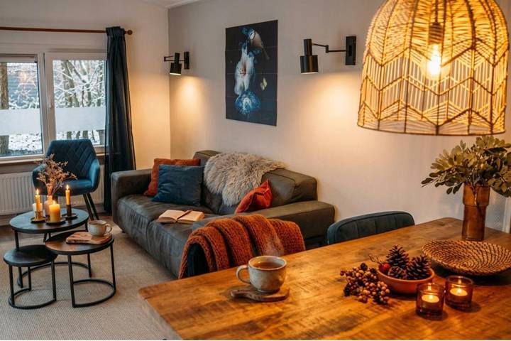 Bungalow voor 4 personen, with Balkon and Terras as well as Tuin and Uitzicht in Nunspeet