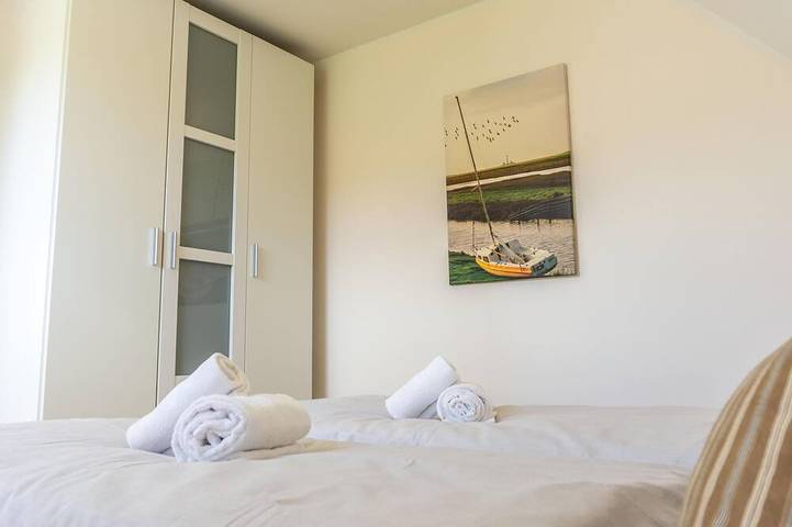 Ganze Wohnung, Wertiges Appartment Ahoi in Vollerwiek in Vollerwiek, Eiderstedt