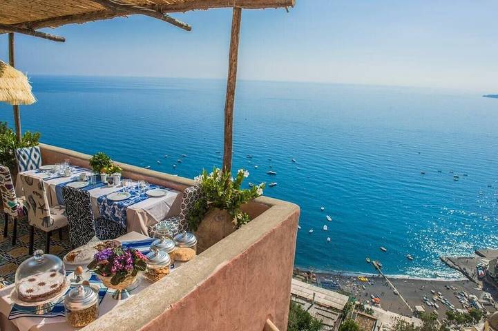 Villa mit pool für 16 Personen, mit Garten in Positano