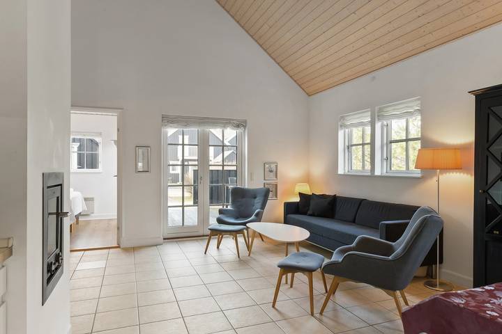 Bungalow für 6 Personen, mit Balkon/Terrasse und Sauna sowie Terrasse in Dänemark