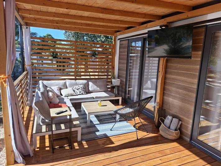 Camping pour 8 personnes, avec jardin et vue à Biograd na Moru - 4