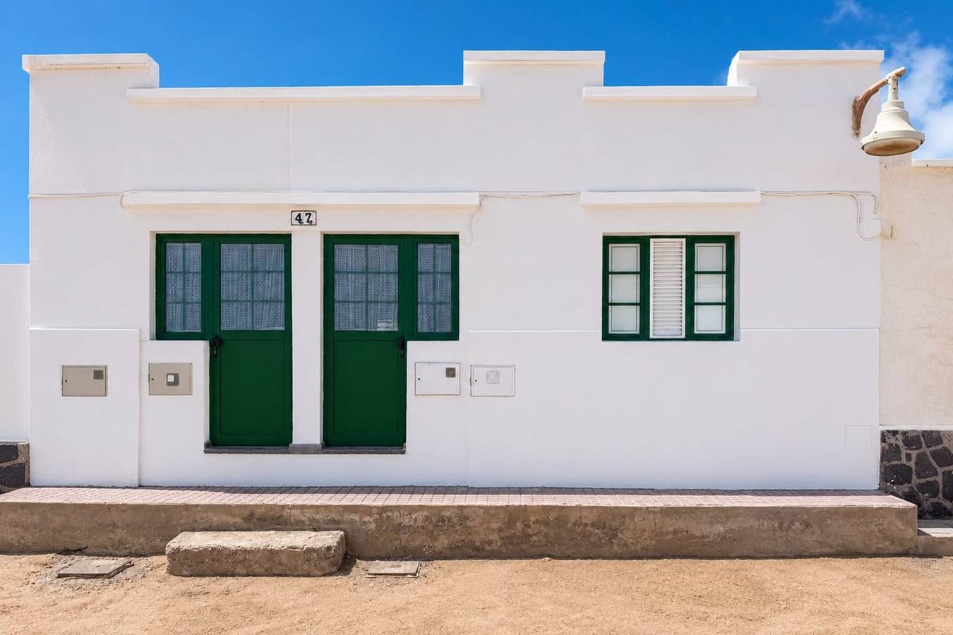 La Ventana de Tete in La Graciosa, Parque Natural Archipiélago Chinijo