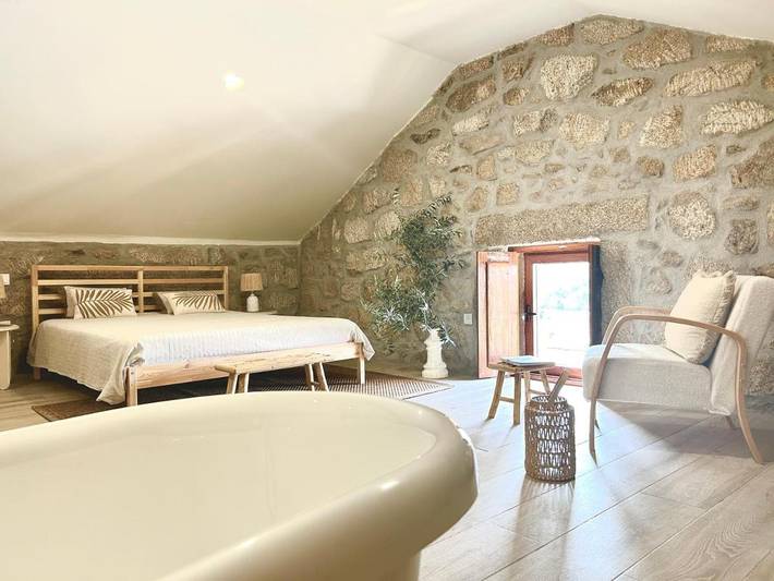 Location de vacances pour 4 personnes, avec vue ainsi que piscine et jardin, animaux acceptés dans Sabugal - 3