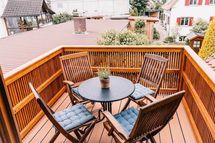 Ferienwohnung für 4 Personen, mit Balkon