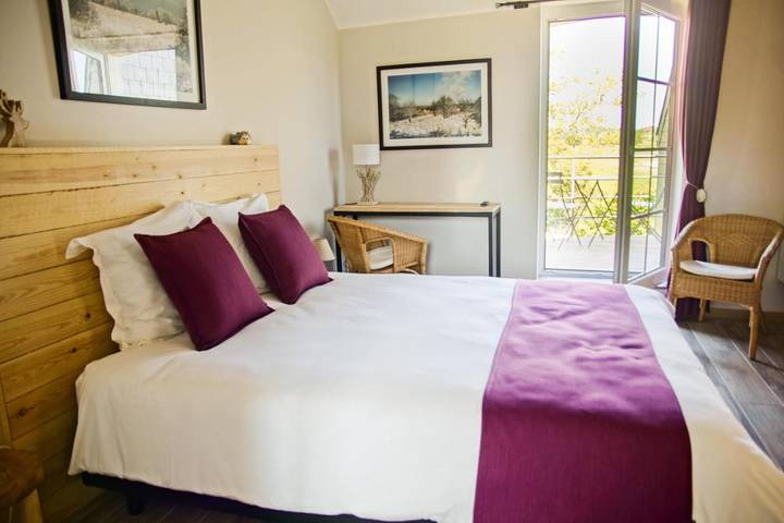 Appartement de vacances pour 2 personnes, avec jardin et vue