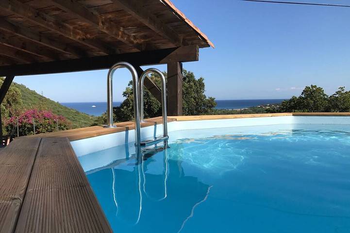 Maison de vacances pour 9 personnes, avec balcon et jardin, animaux acceptés