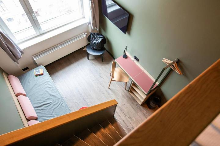 Hotel für 6 Personen, mit Terrasse und Garten sowie Ausblick bei der Museumsinsel Berlin - 3
