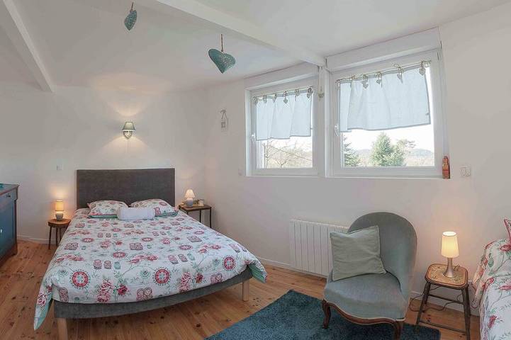 Gîte pour 10 personnes, avec terrasse ainsi que piscine et jardin à Raon-l'Étape - 4