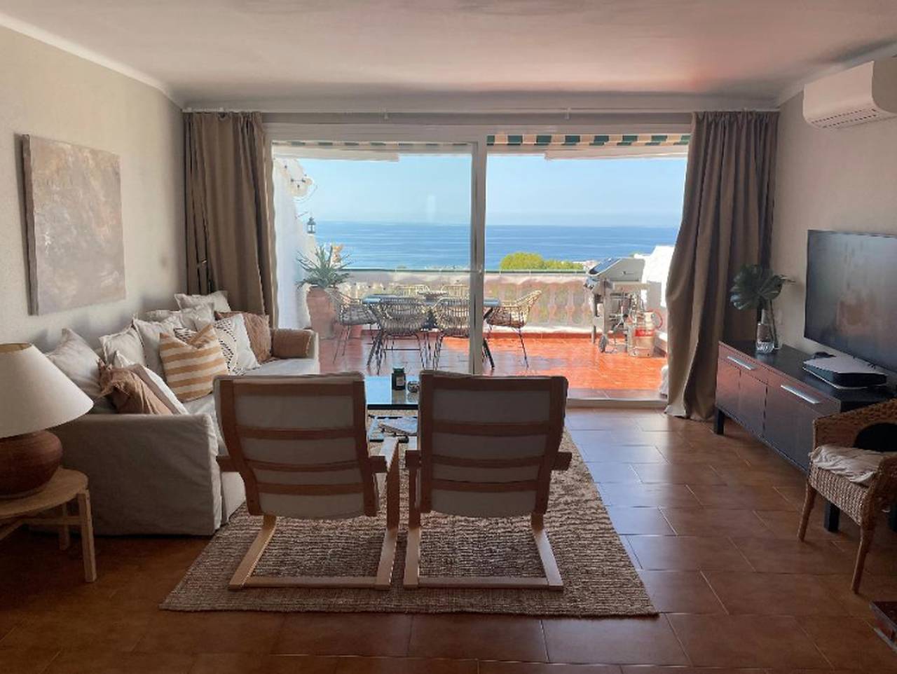 Holiday Home 'Casa Bella Vista' with Sea View, Wi-Fi and Air Conditioning in Nerja, Costa del Sol