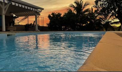 Appartement de vacances pour 2 personnes, avec terrasse et piscine en Martinique