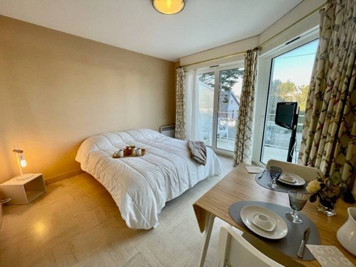 Ganzes Studio, Quiberon: Studio 20m² avec Terrasse et Accès Direct à la Plage in Quiberon, Côte des Mégalithes