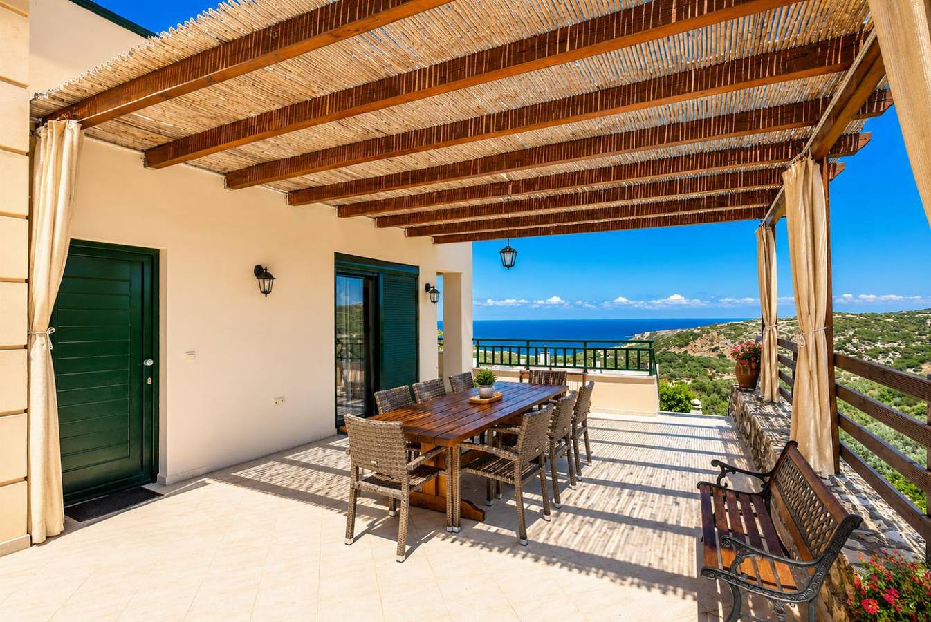 Villa für 8 Personen mit Balkon in Gerani (Rethymnon), Nikiforos Fokas