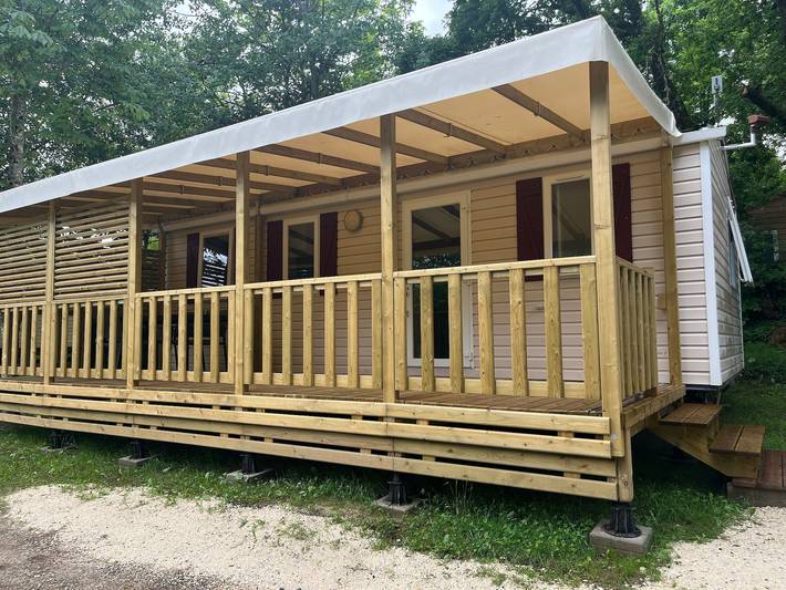 Mobil home pour 6 personnes à Saint-Martial-de-Nabirat