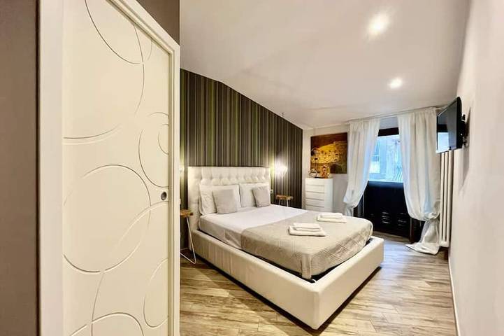 Appartement entier, Villa Lante Chic 2-bedroom apartment with Ac, Wifi in charming Viterbo in Viterbo, Province de Viterbo