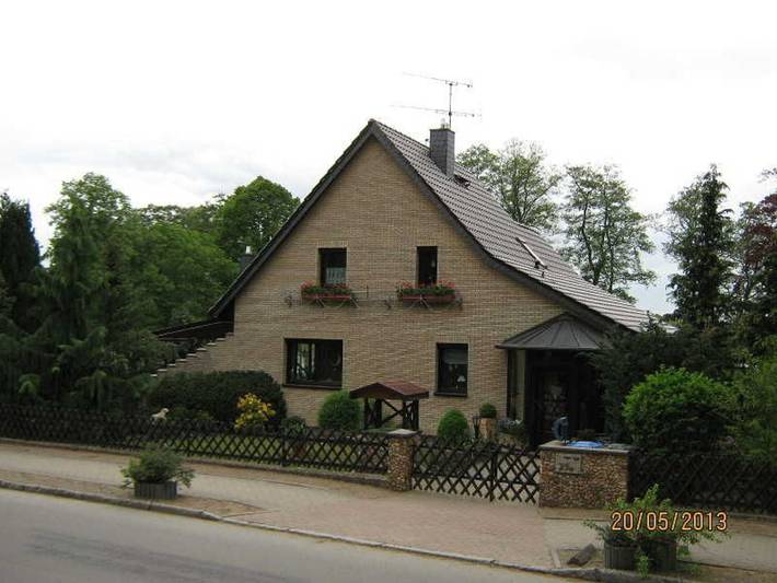 Ferienwohnung für 3 Personen, mit Terrasse und Garten sowie Seeblick in Fürstenberg/Havel