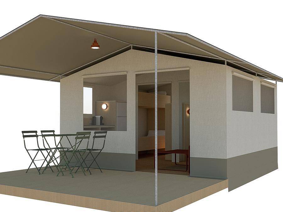 Wecamp Cudillero - Zelt 4 personen - Cottage Family Tent in Cudillero, Costa Verde (Spanien)