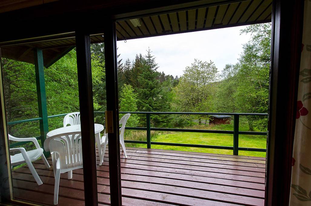 Heron Lodge sleeps up to 4 with free wifi in Stirling region