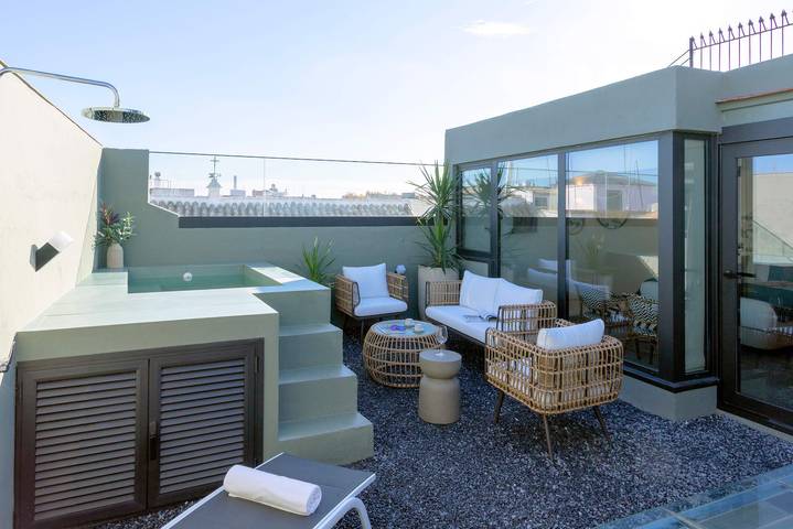 Apartamento para 8 personas, con Balcón y Terraza en San Lorenzo (Sevilla)
