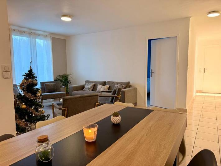 Gîte pour 8 personnes, avec vue et balcon à Saint-Herblain - 4