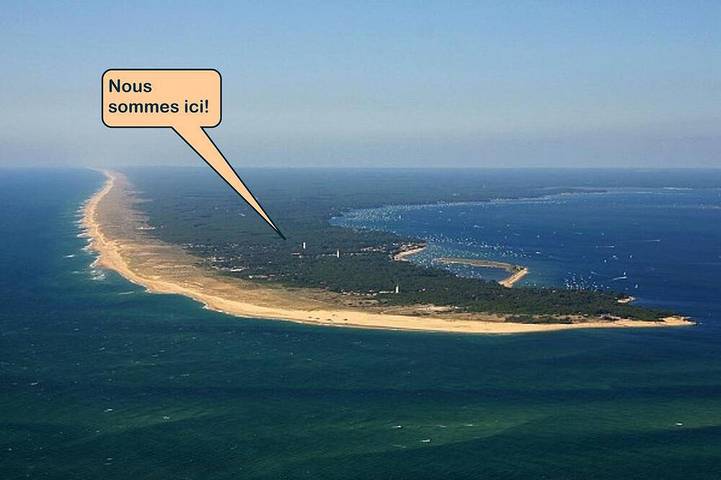 Maison de vacances pour 10 personnes, avec Jacuzzi ainsi que Terrasse et Jardin au Cap Ferret