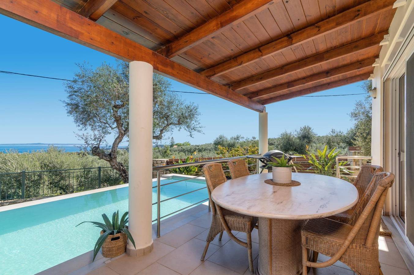 Villa für 6 Personen mit Garten in Tragaki, Zakynthos