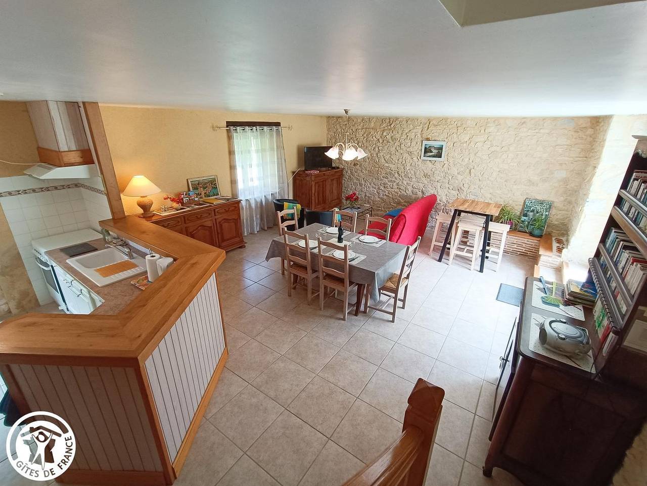 Gîte voor 4 personen met zwembad in Salviac, Lot