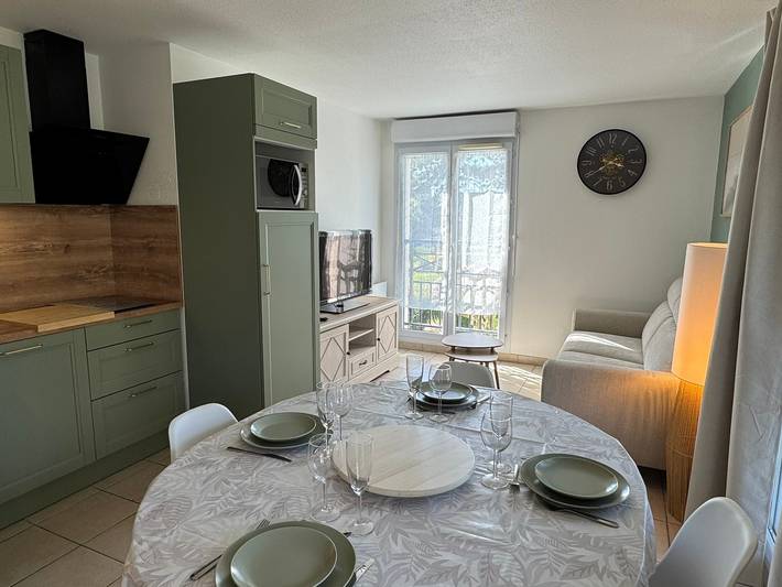 Gîte pour 6 personnes, avec balcon, animaux acceptés dans Port Guillaume